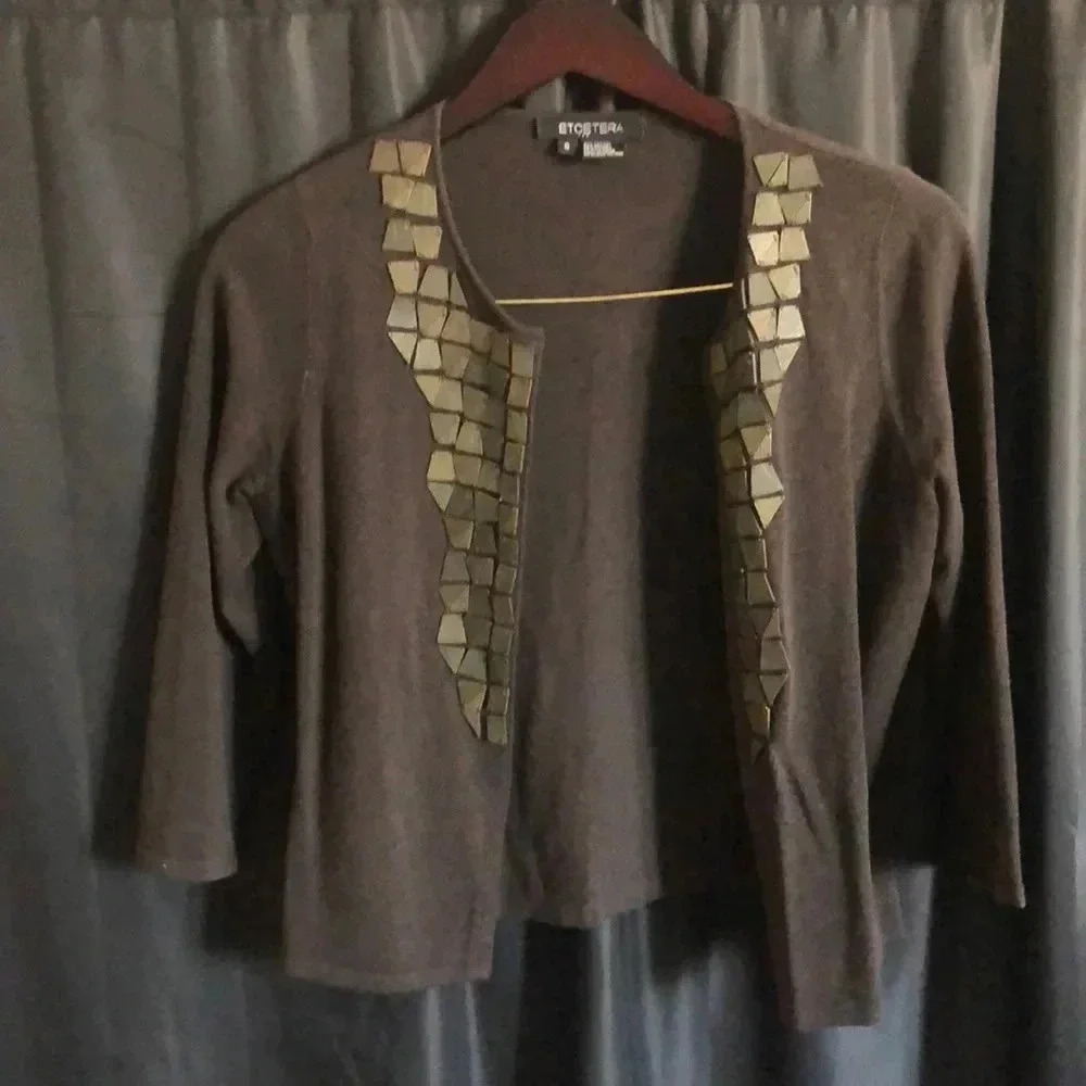 Brown Etcetera Cardigan S‎